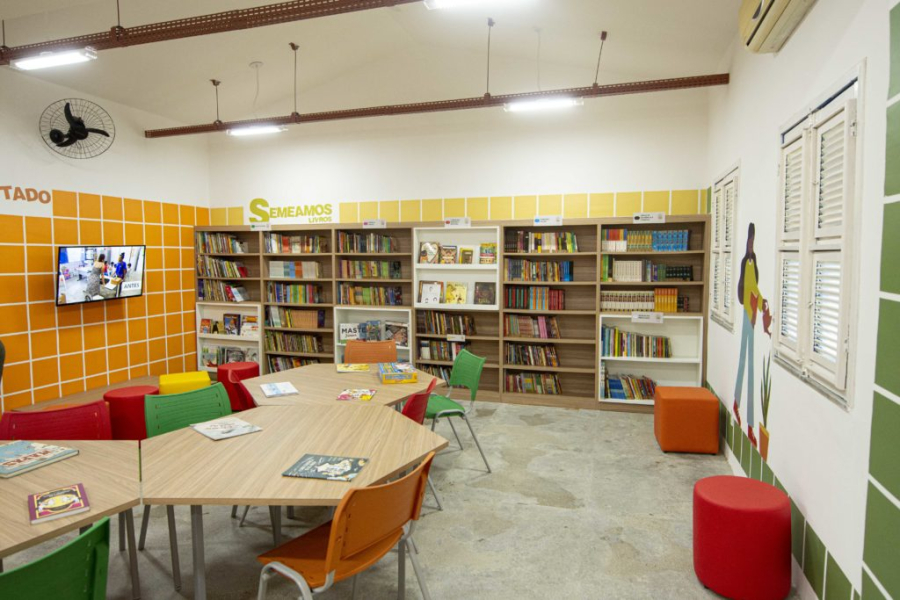 Projetos revitalizam bibliotecas em 12 cidades do Ceará