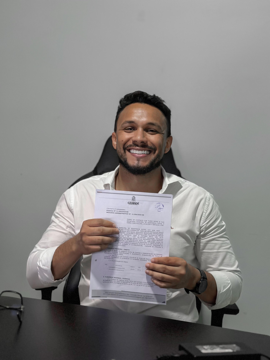 Prefeito Jardel Sousa autoriza início das obras de reforma da quadra do CSU em Canindé