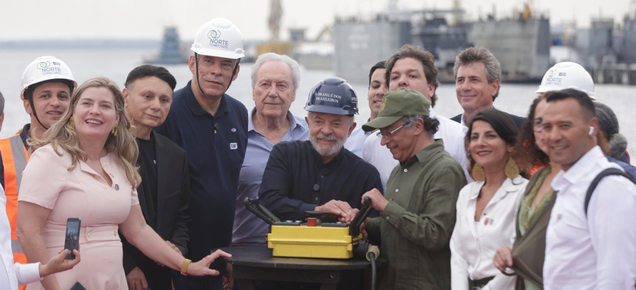 Inforvia é inaugurada em Manaus com presença de Lula e do conselheiro Vicente Aquino