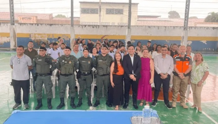 MPCE lança projeto em Pacatuba para prevenir influência do crime organizado nas escolas
